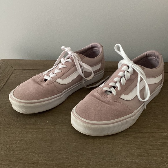 Vans Old Skool Skate Shoe - Lilac Suede - Size 7.5 - Like New! - Picture 2 of 5